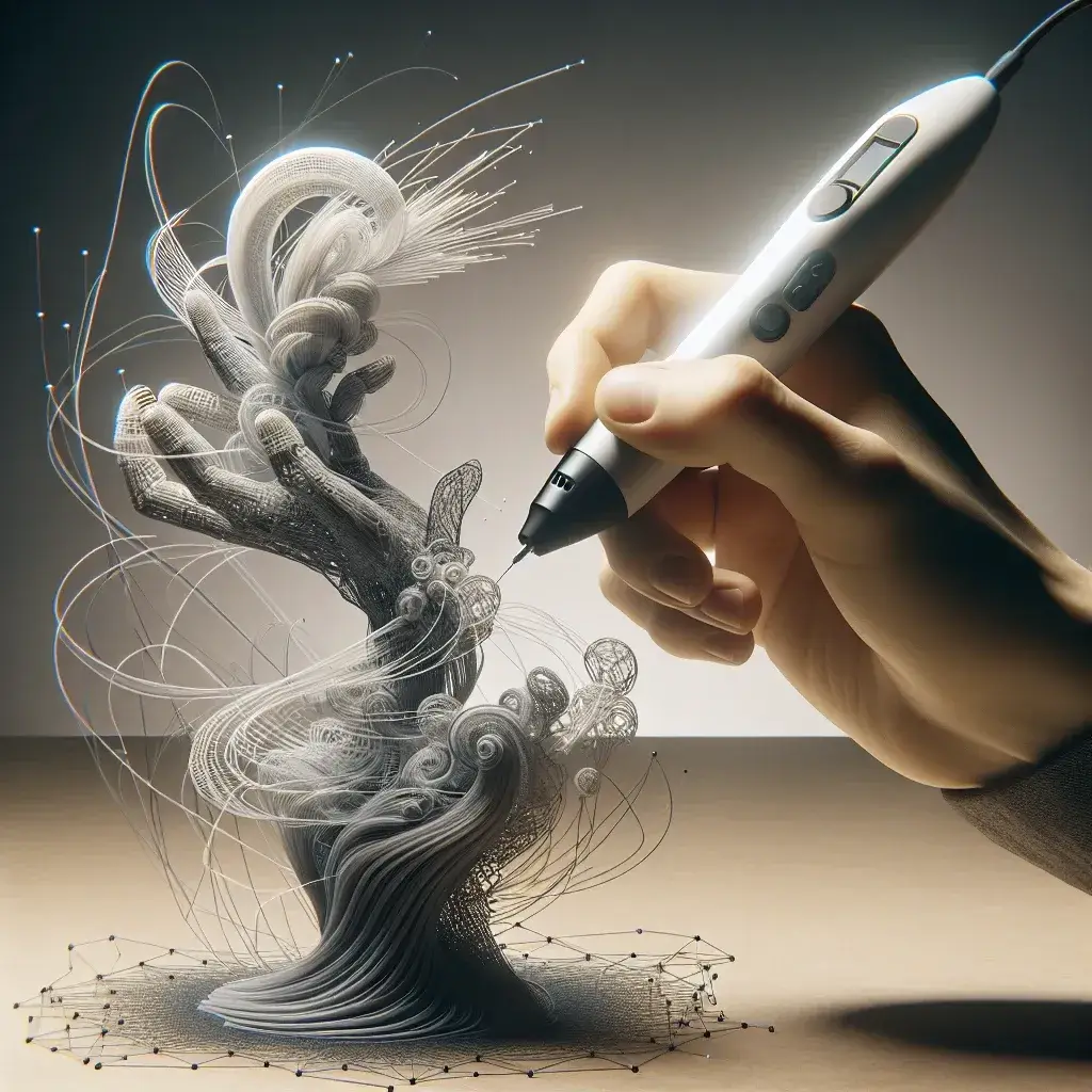 ¿Cómo crear instalaciones de arte interactivo en 3D con un bolígrafo 3D?